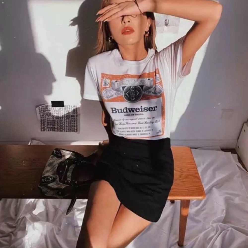 🌟SALE/LAST ONE🌟Vintage Style Budweiser Tee